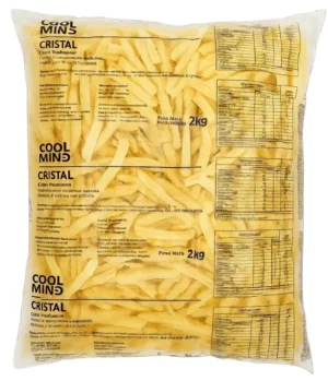 Papas congeladas por 2.0 kg.
